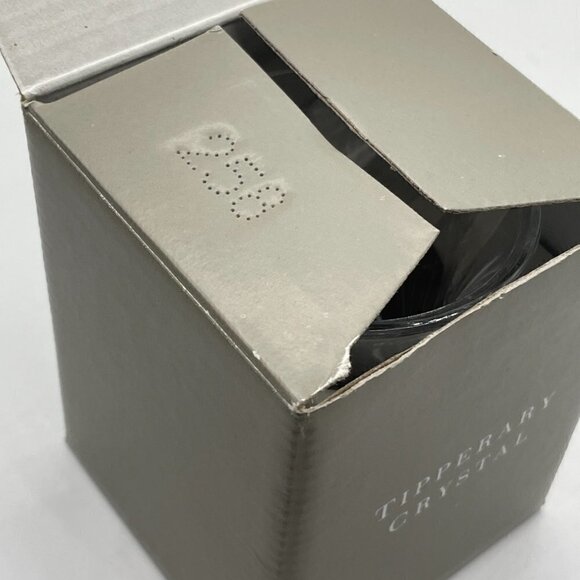 NIB Tipperary Crystal Ireland Lead Cut Clear Crystal Bell with Ribbon Hanger - Picture 7 of 9